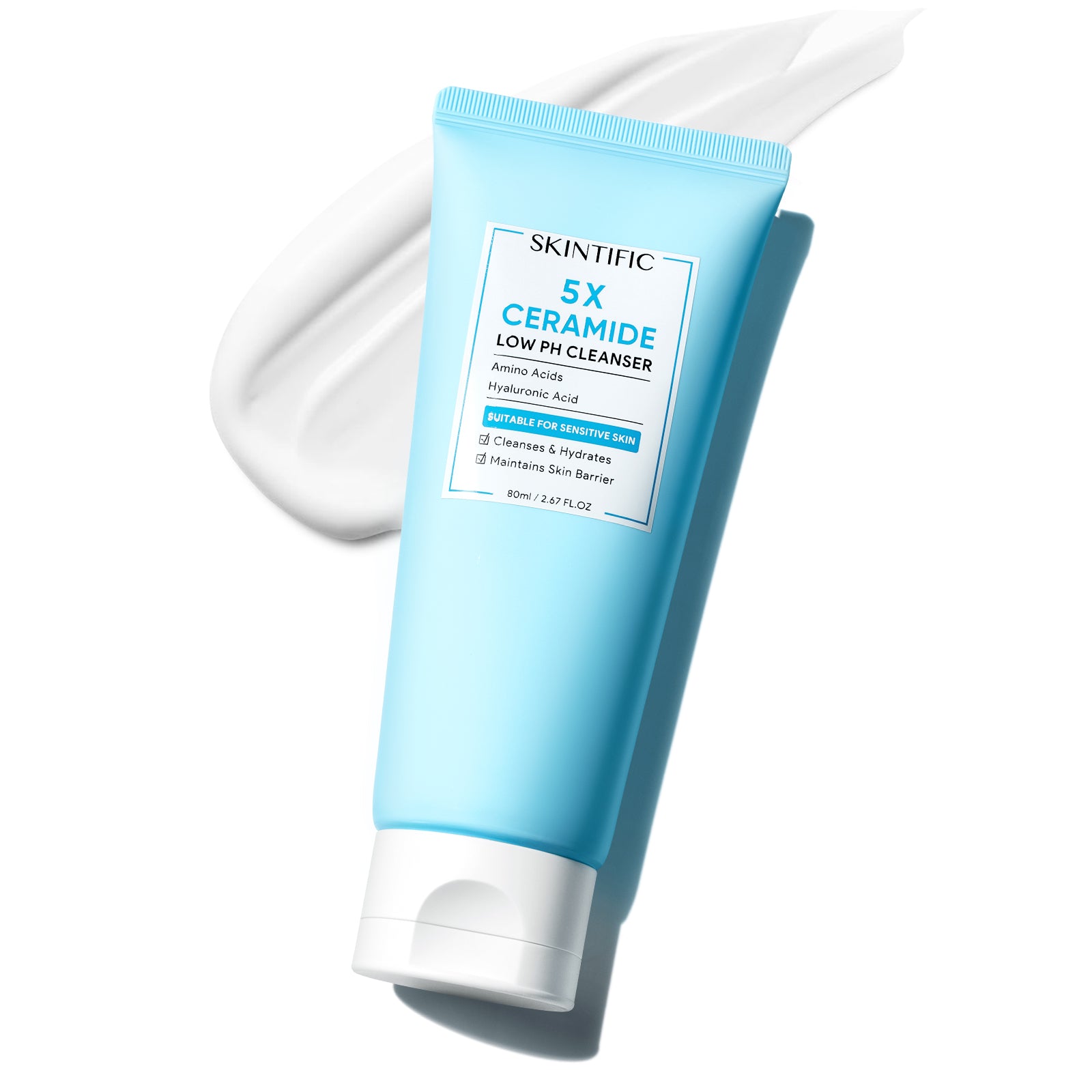 Nettoyant visage 5X aux céramides à pH faible