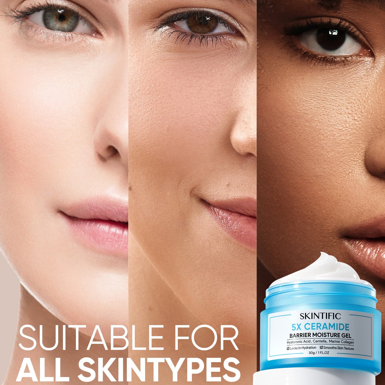 Gel Hydratant Renforçateur à 5X Céramides