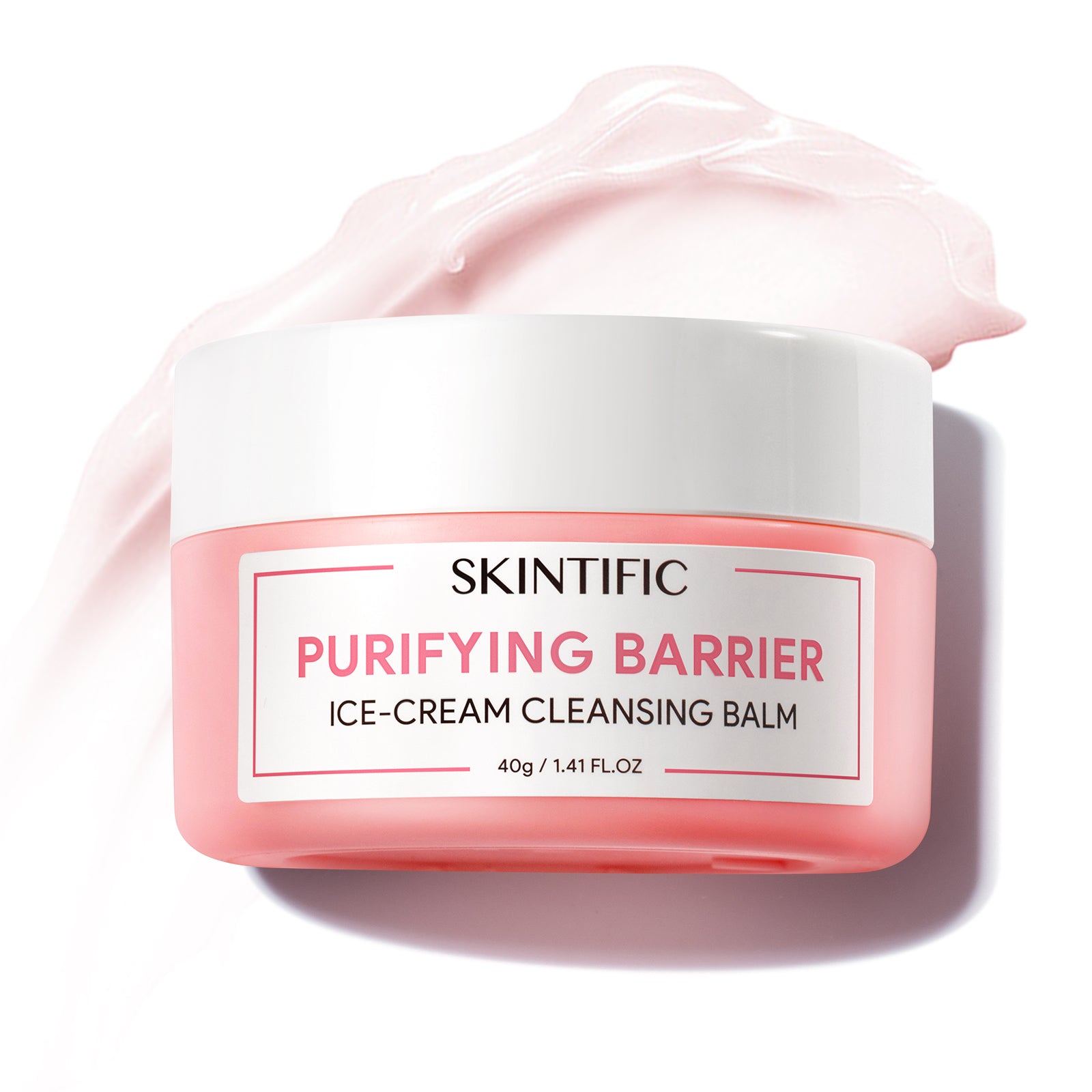 Purifying Barrier Ice Cream Cleansing Balm Makeup Remover