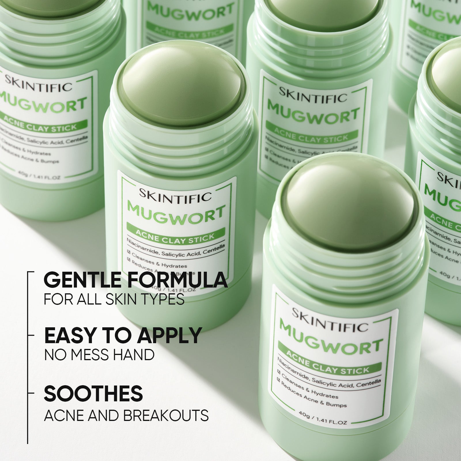 Stick Purifiant Anti-Acné à l’Armoise (Mugwort)