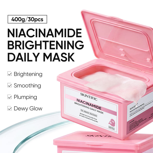Niacinamide Brightening Daily Quick Mask (30pcs)