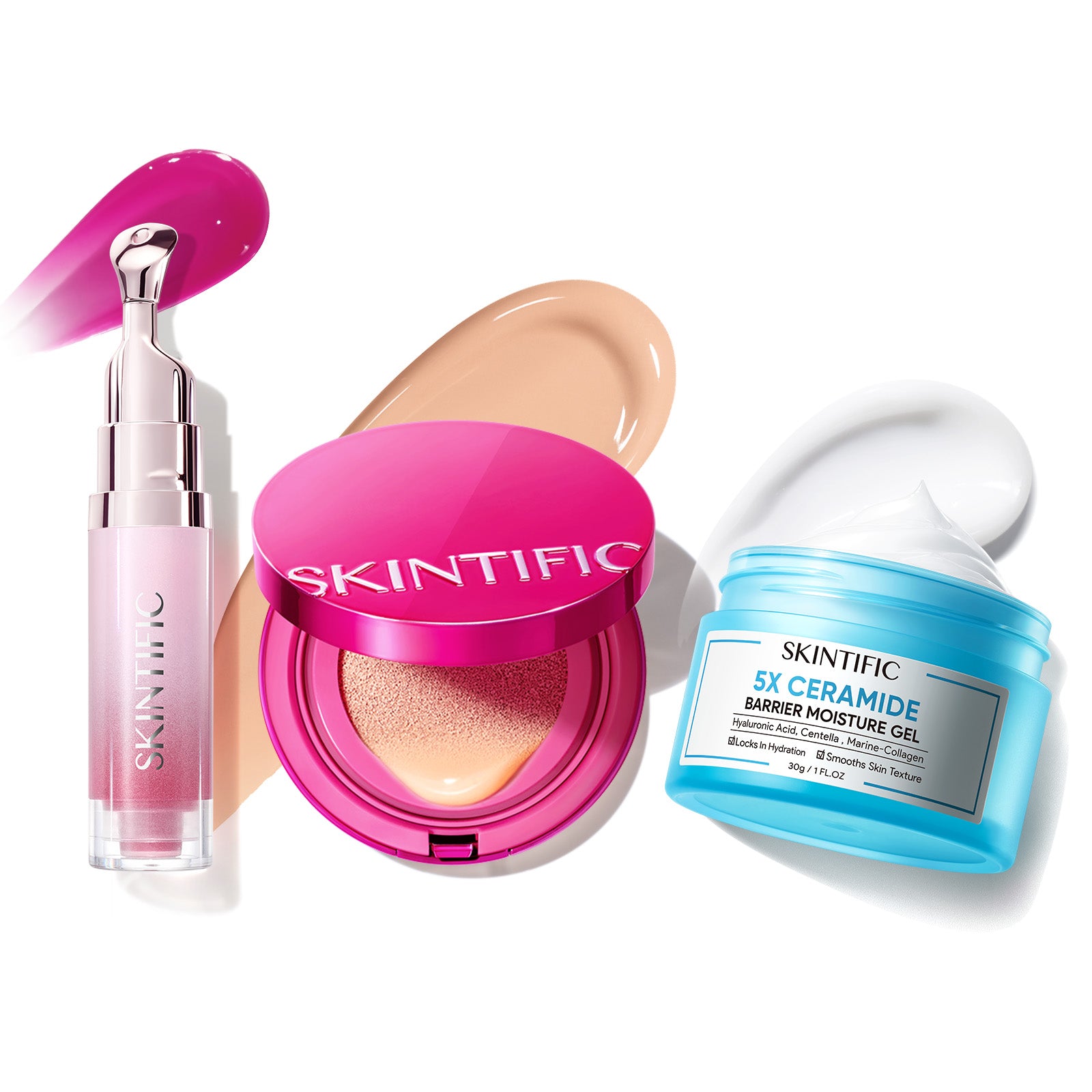 Lip Serum + Cover Cushion + 5X Ceramide Barrier