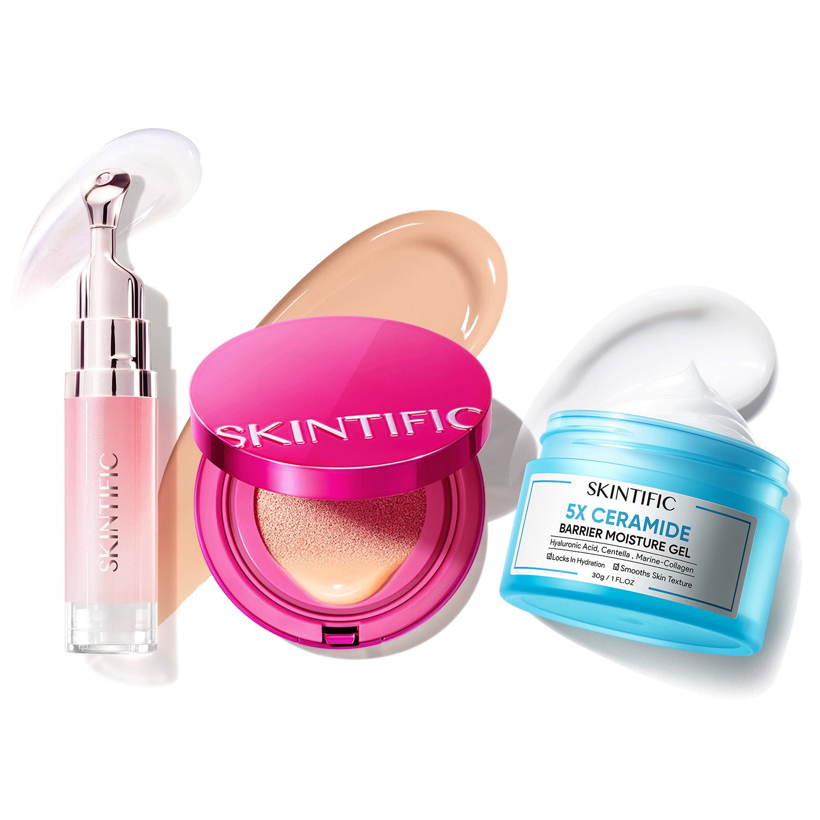 Lip Serum + Cover Cushion + 5X Ceramide Barrier