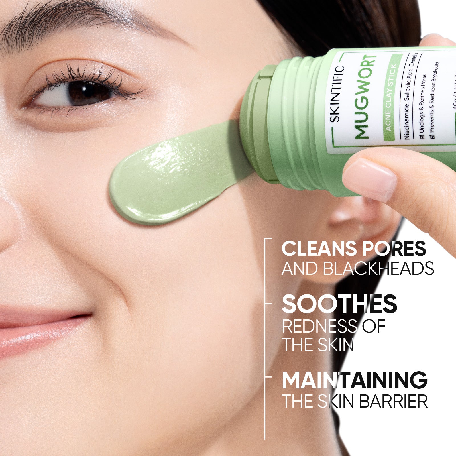 Stick Purifiant Anti-Acné à l’Armoise (Mugwort)