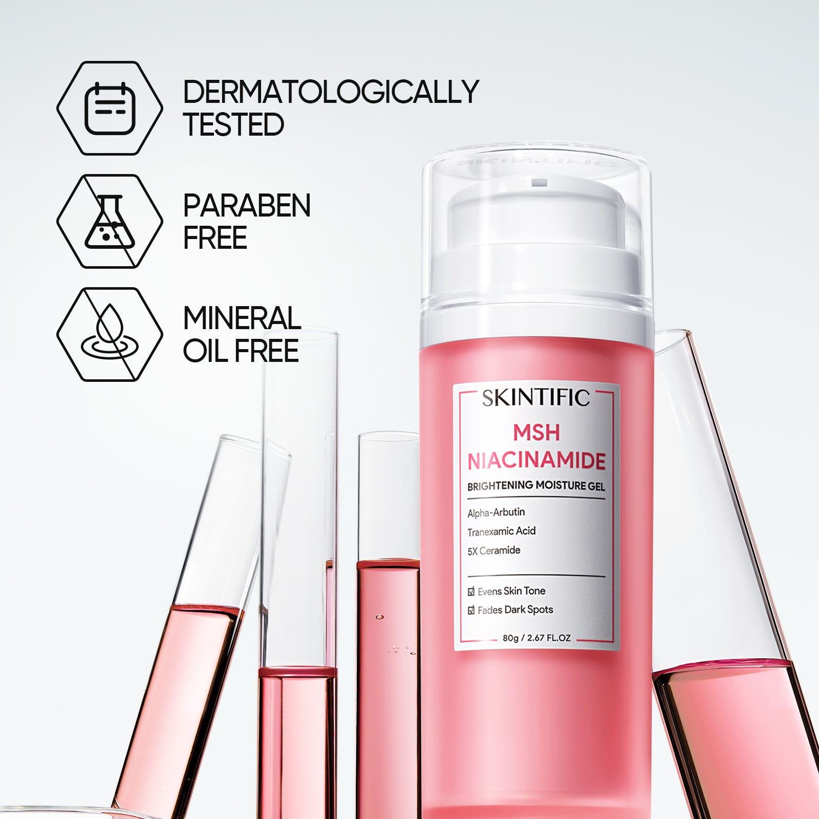 Gel Hydratant Éclat MSH à la Niacinamide