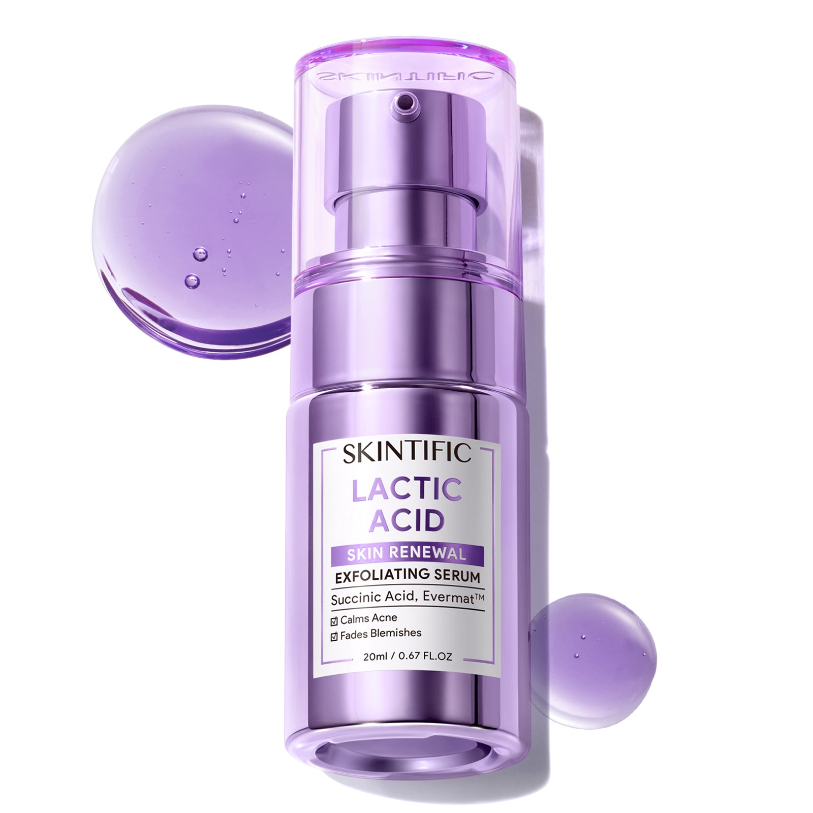 Sérum exfoliant à l'acide lactique Peau lisse et lumineuse