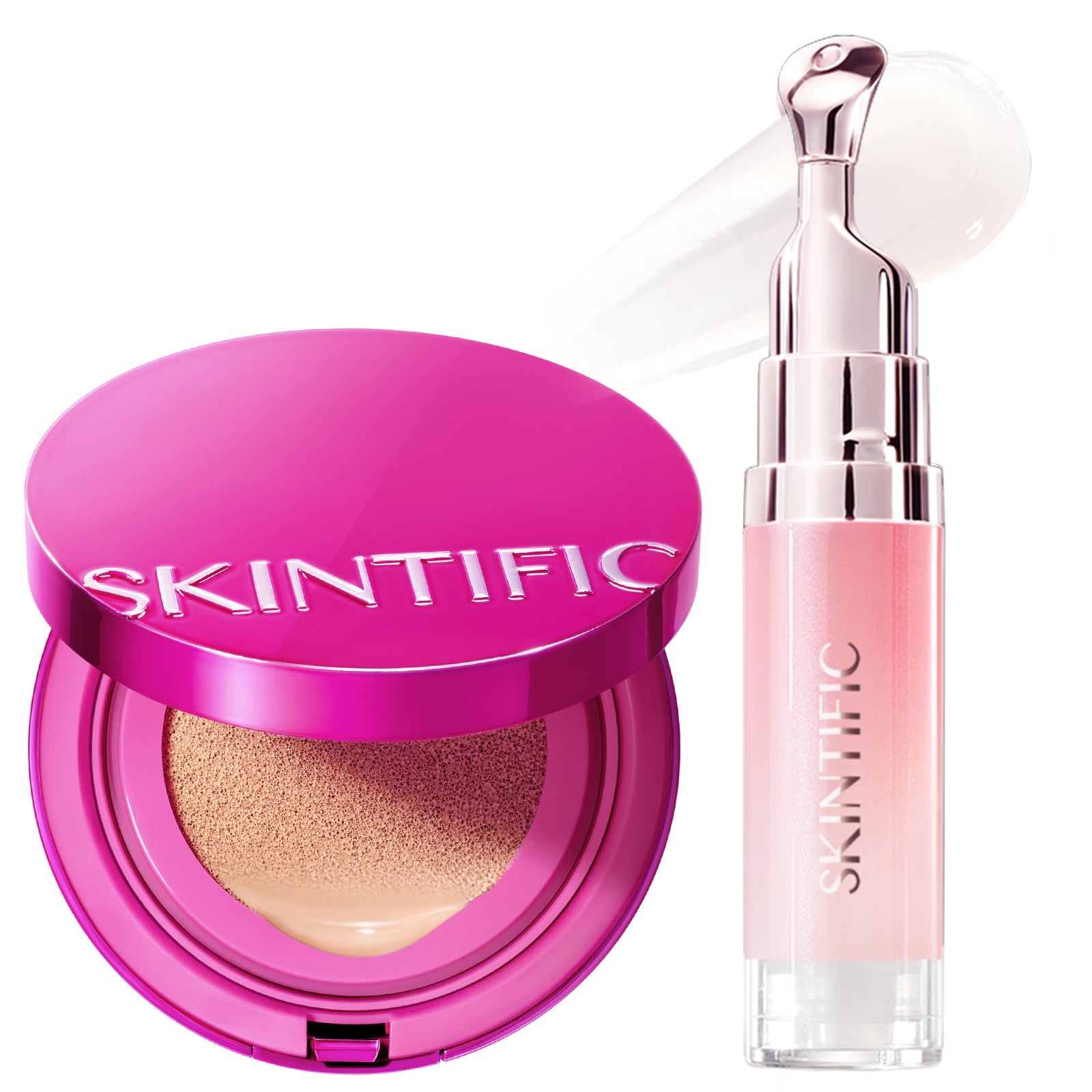 Glow Cushion & Peptide Lip Serum Set 2pcs