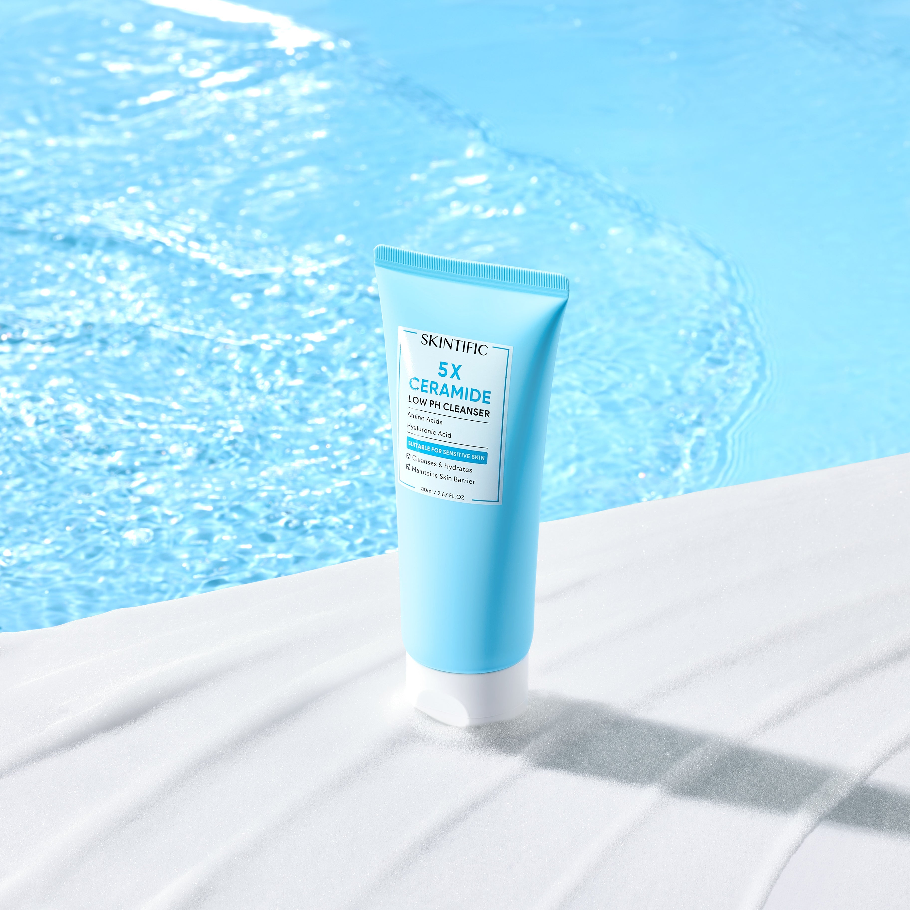 Nettoyant visage 5X aux céramides à pH faible