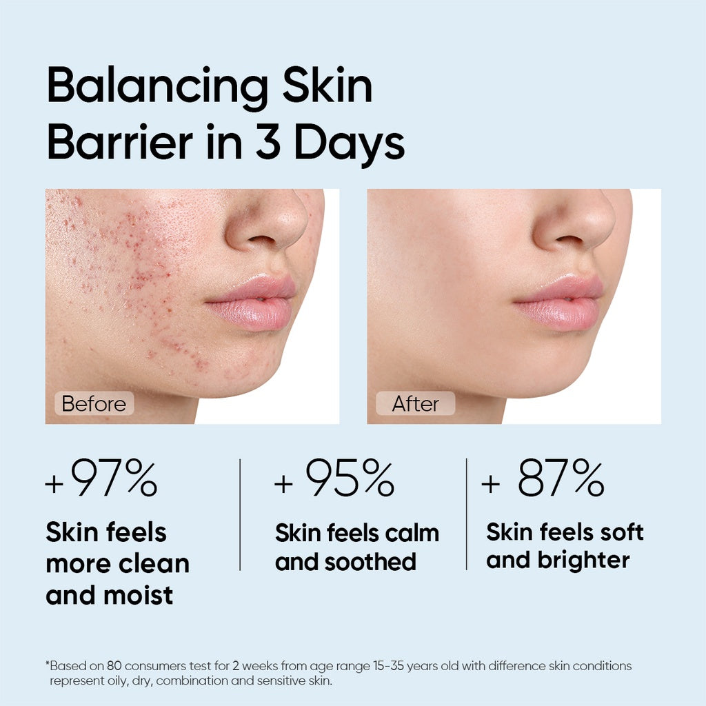 Mousse nettoyante visage ultra-douce aux acides aminés