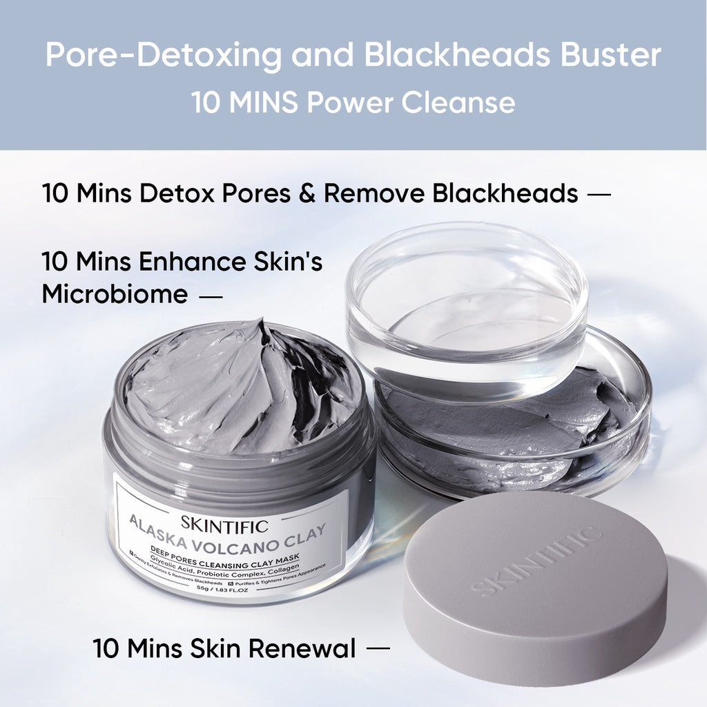 Masque Nettoyant Argile Profonde Alaska Volcano