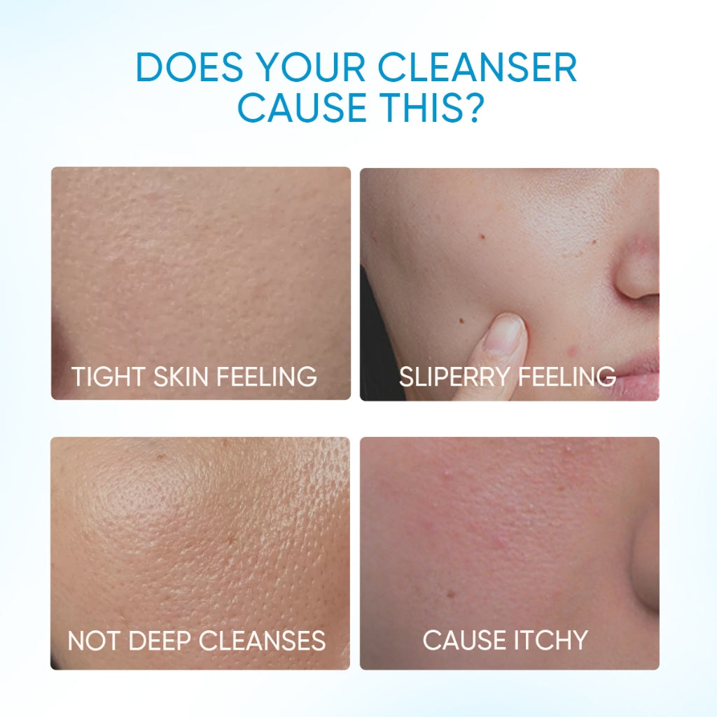 Nettoyant visage 5X aux céramides à pH faible