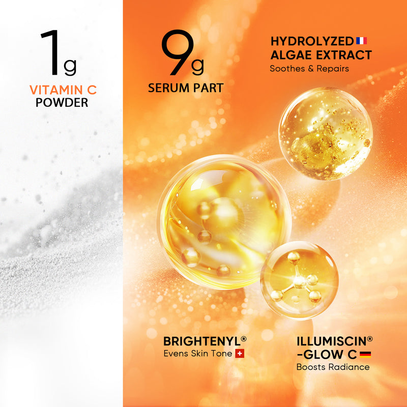 Sérum éclaircissant à 10 % de vitamine C pure