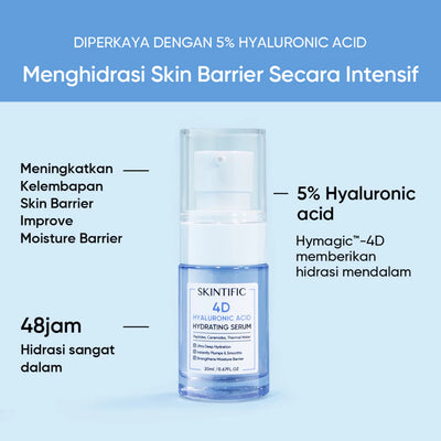Sérum Hydratant à l’Acide Hyaluronique 4D