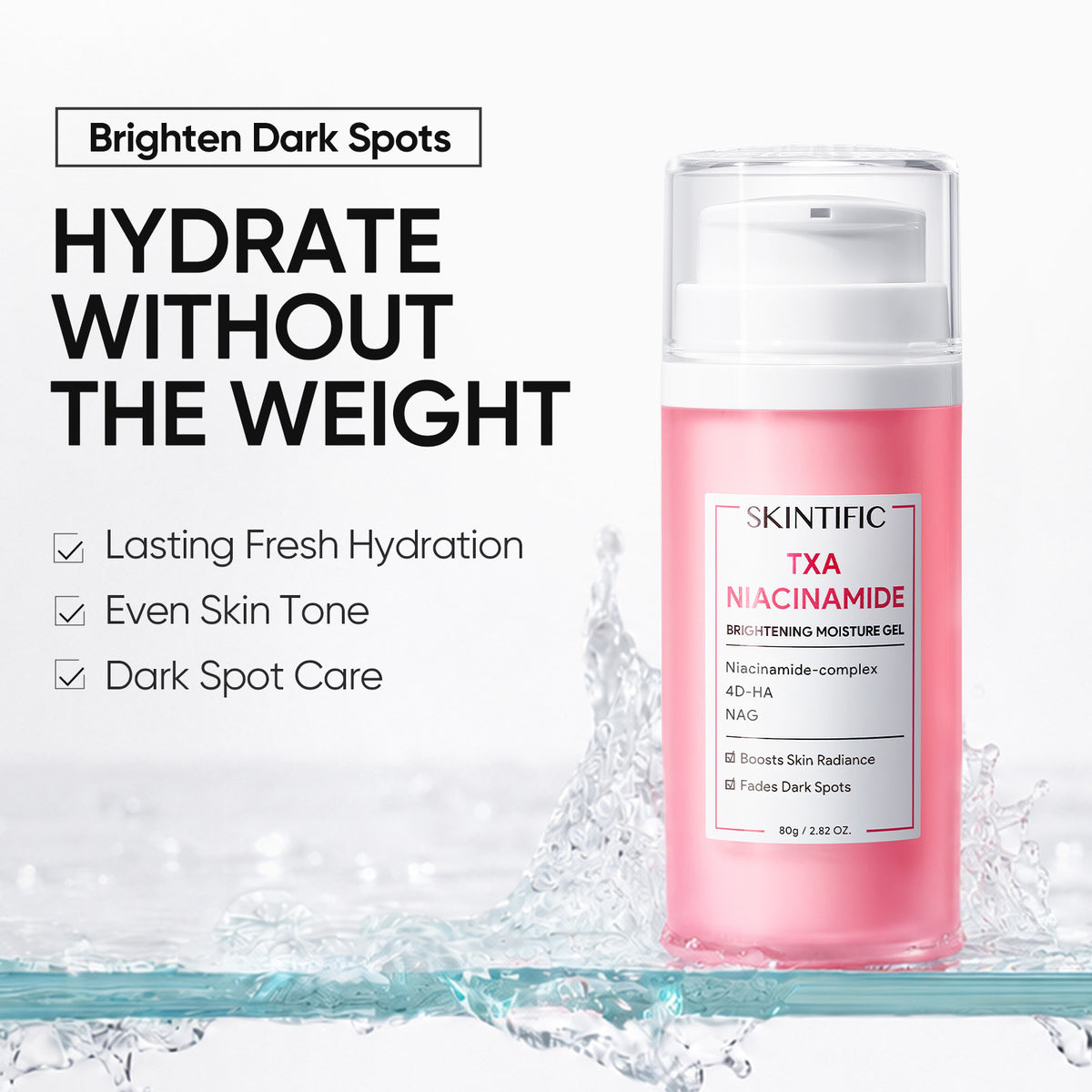 Gel Hydratant Éclat MSH à la Niacinamide