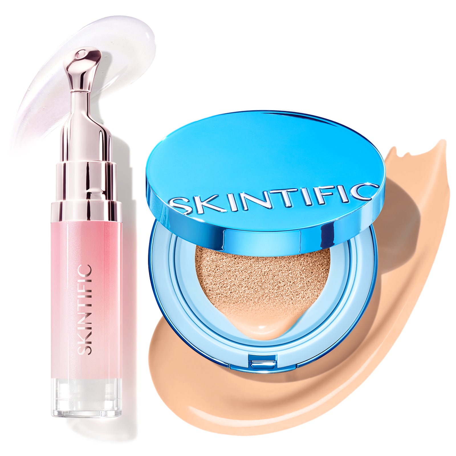 Velvet Matte Cushion & Brightening Lip Serum 2pcs Set