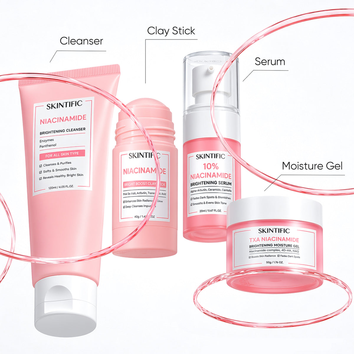 Ensemble Éclaircissant Niacinamide