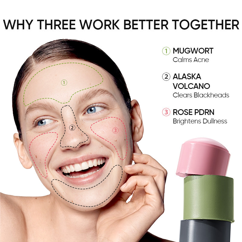 Alaska Volcano Pore Clay Stick