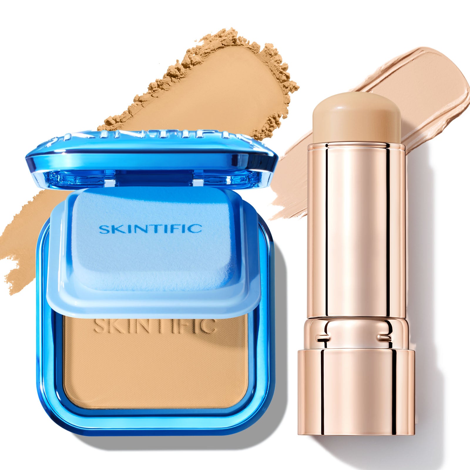 Smooth Cover Base Makeup SET for Full Coverage, Blur & Shine Control