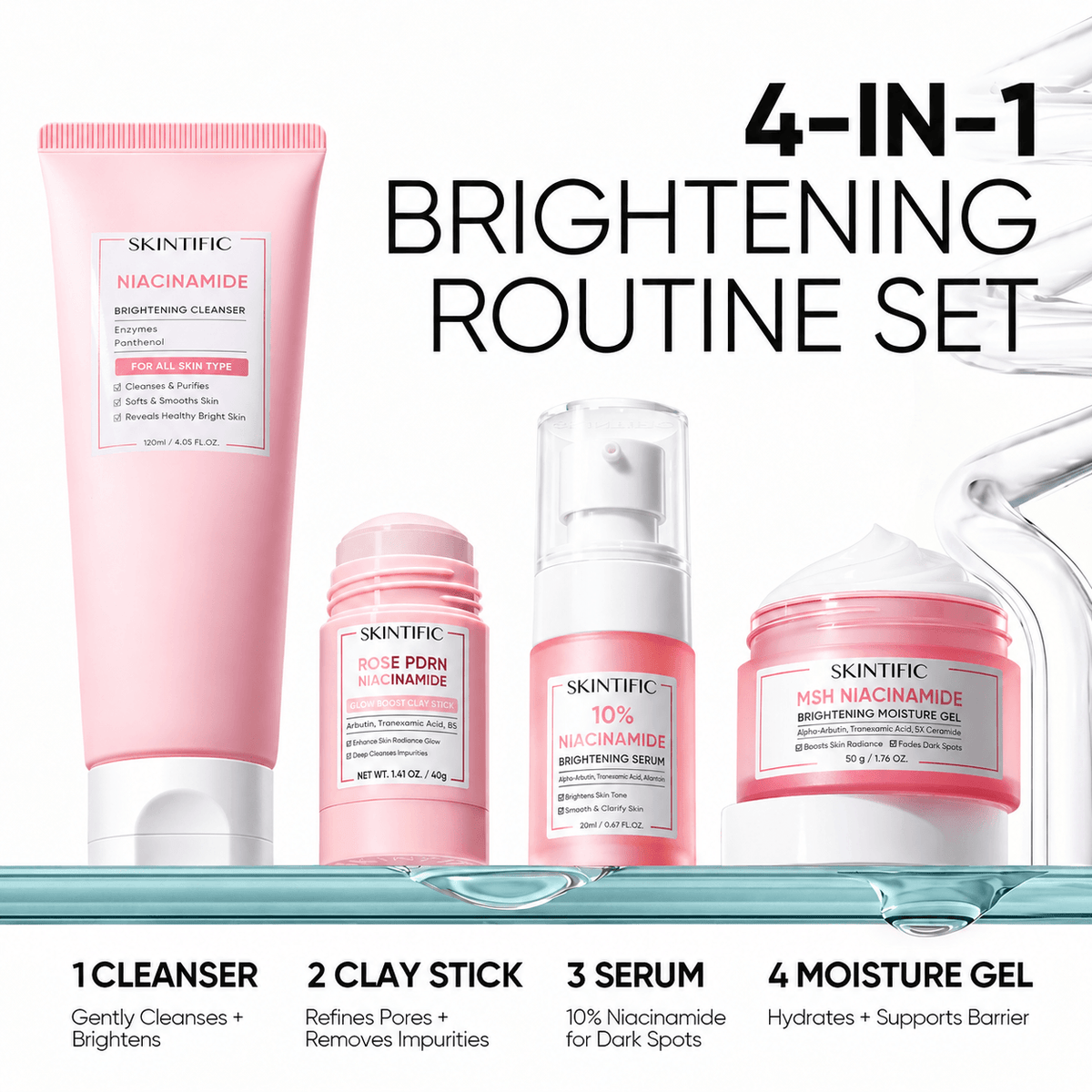 Ensemble Éclaircissant Niacinamide