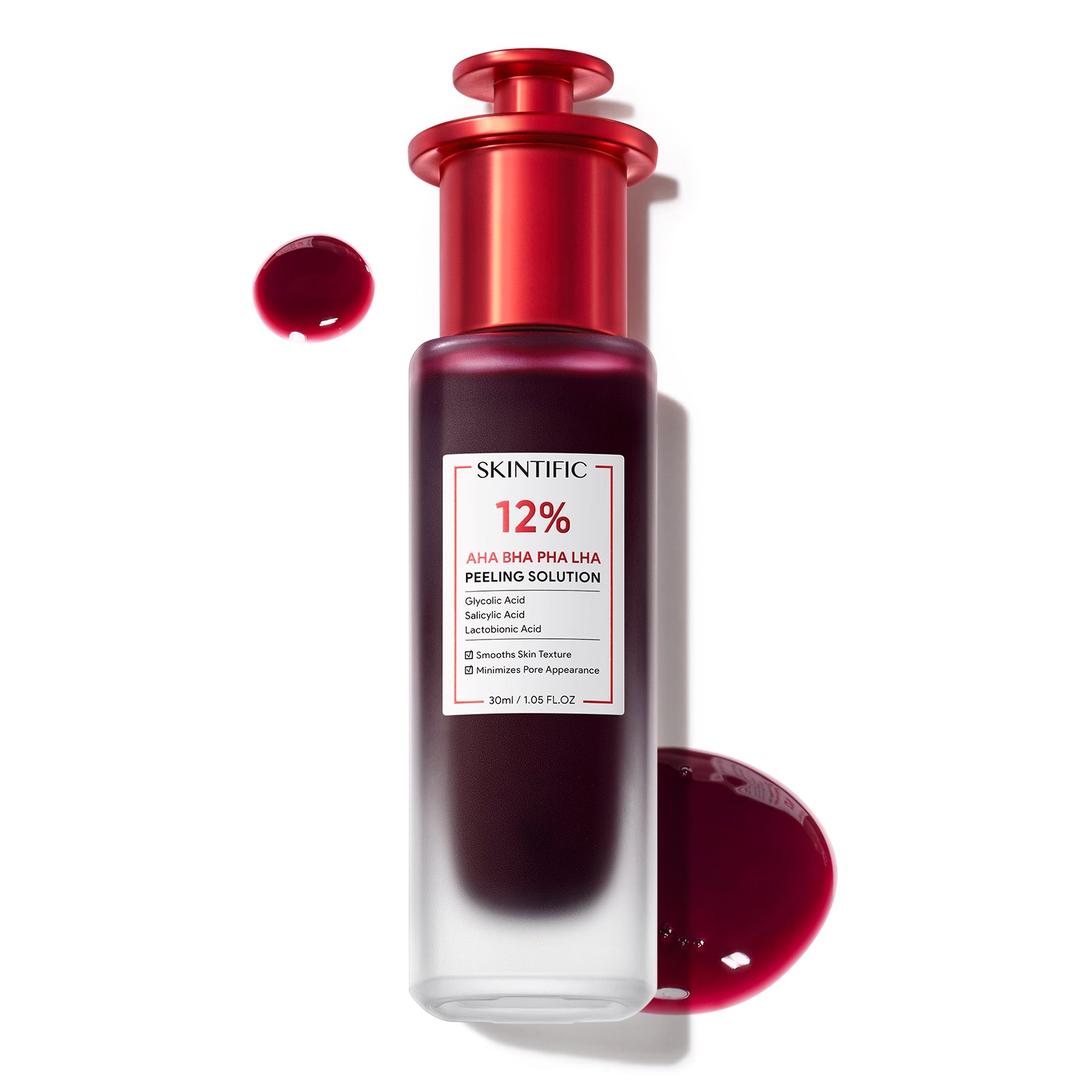 Solution de Peeling 12% AHA BHA PHA LHA