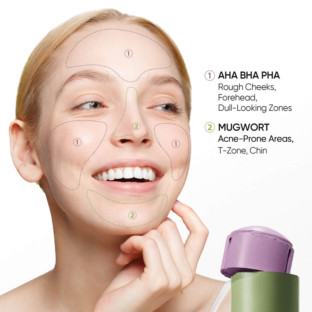 Stick Purifiant Anti-Acné à l’Armoise (Mugwort)