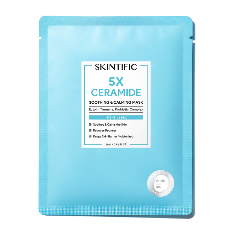 Masque en Tissu Apaisant & Calmement 5X Céramide 1pc