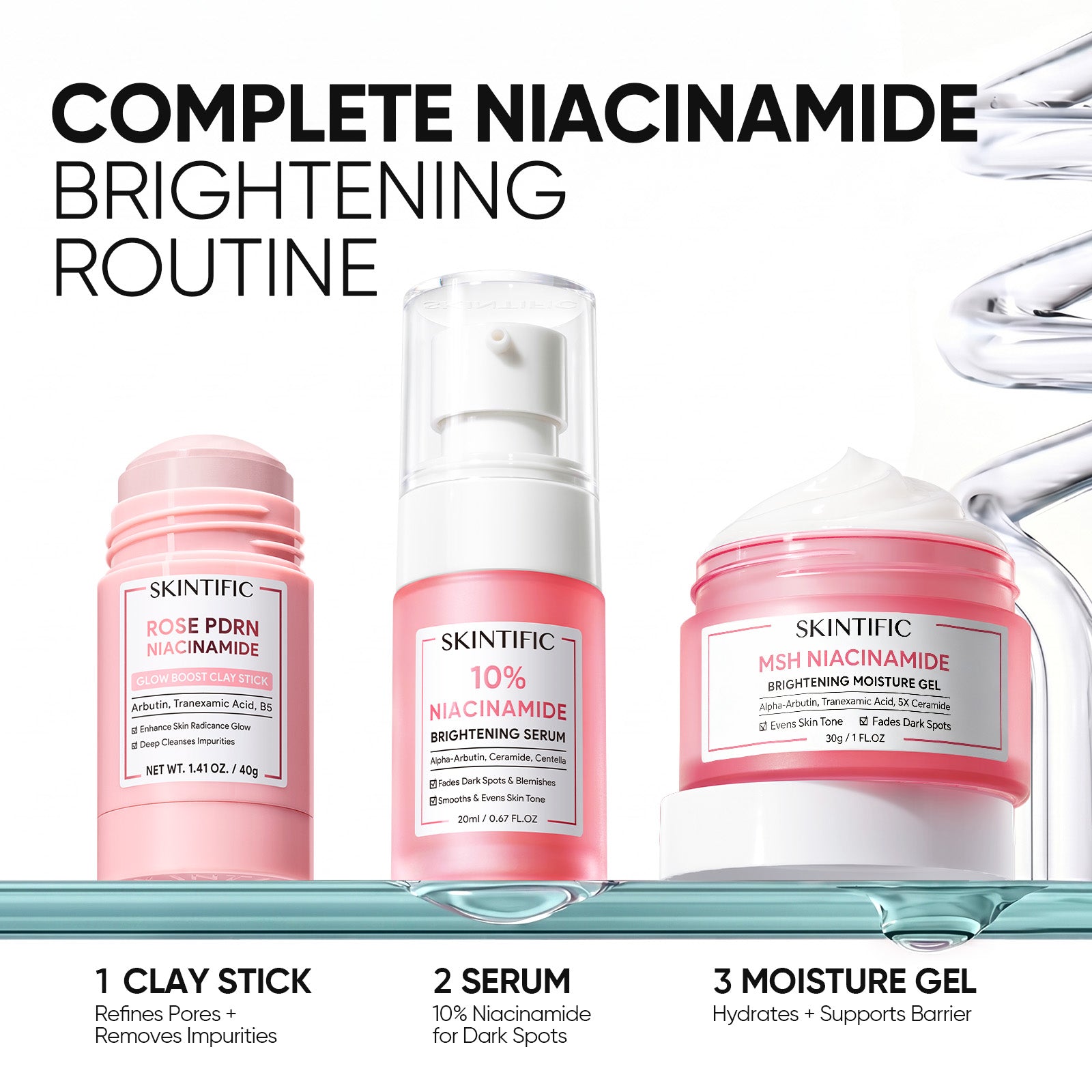 Ensemble Éclaircissant Niacinamide