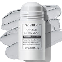 Bâton d'argile purifiante à l'argile blanche d'Amazonie