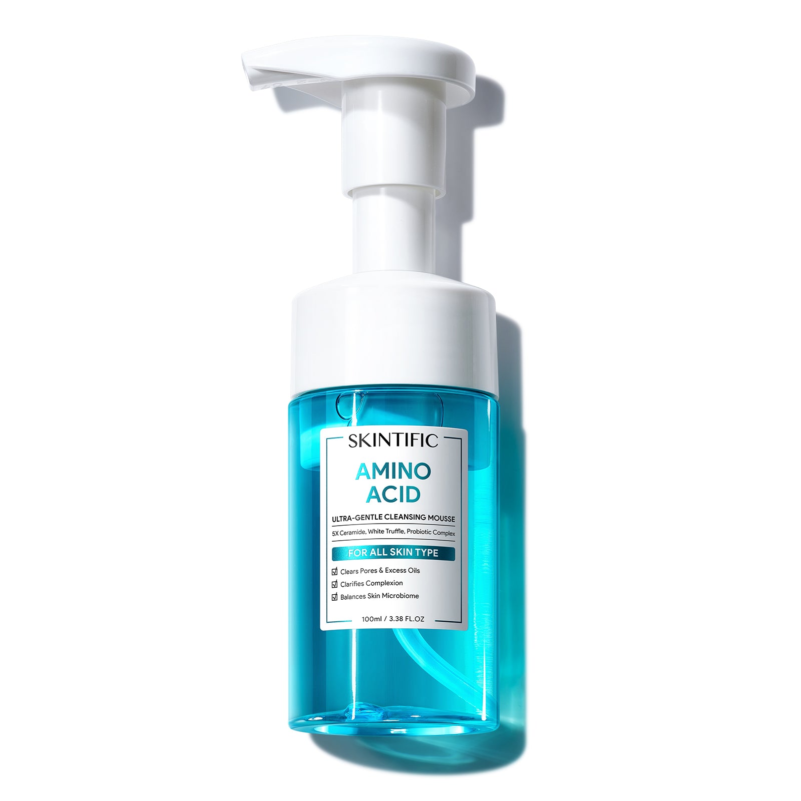 Mousse nettoyante visage ultra-douce aux acides aminés