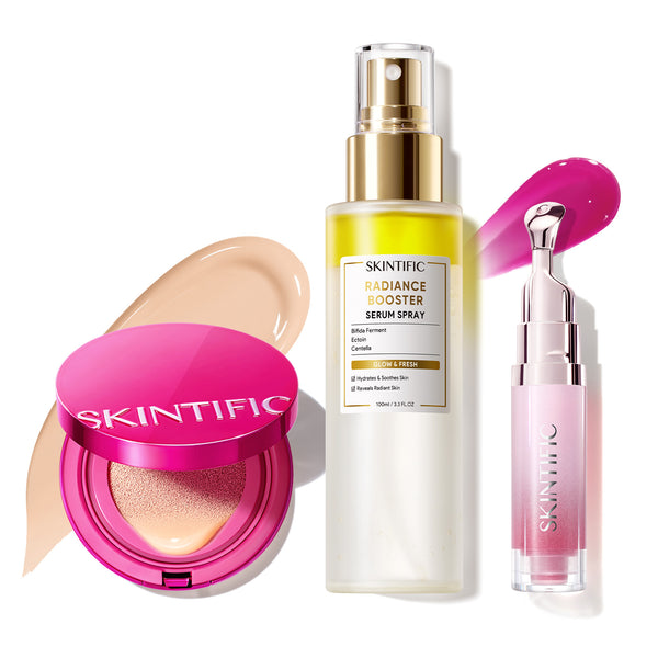 #Cushion Color_00 Porcelain#Lip Serum Color_04 Pink Berry