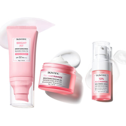 Daily Niacinamide Brightening Glow System Set