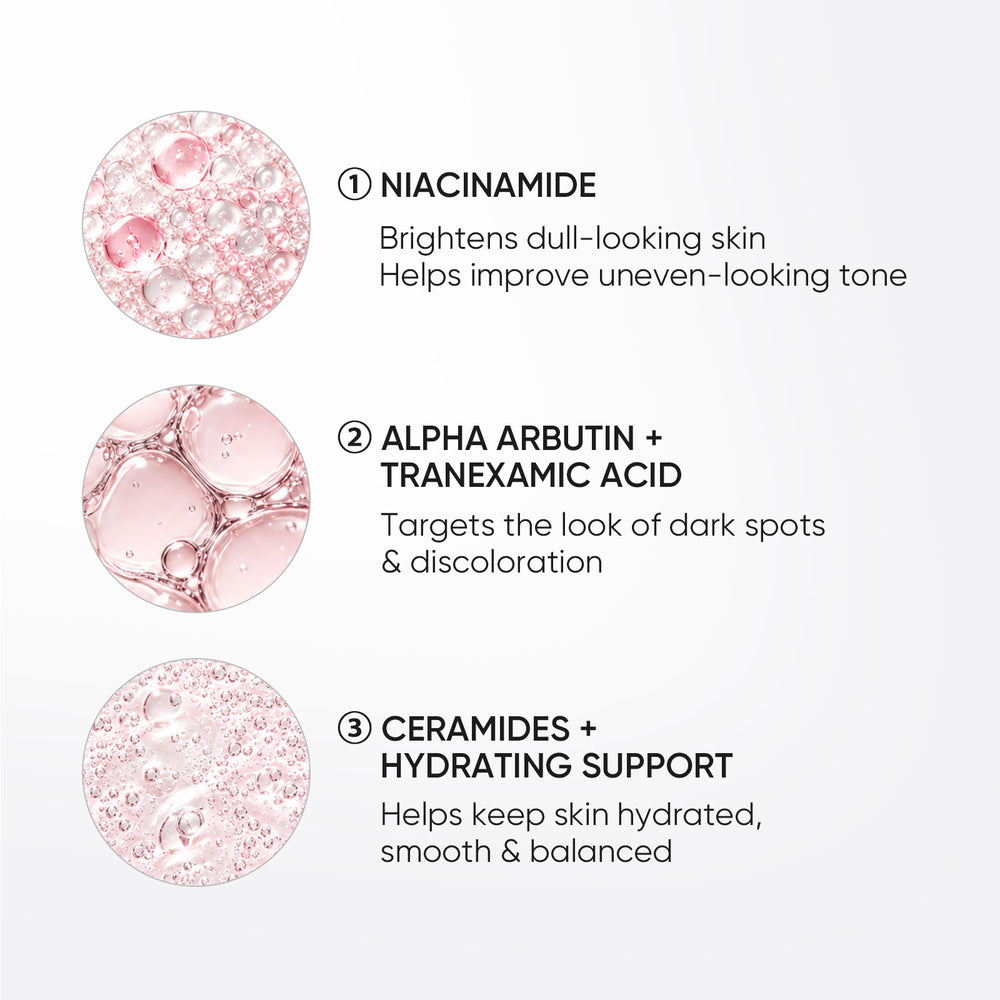 Coffret Niacinamide Glow Reset et Soin Éclat 3 pièces