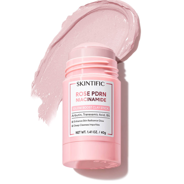Rose PDRN Niacinamide Glow Boost Masque en Stick à l'Argile