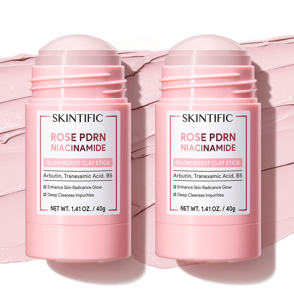 Rose PDRN Niacinamide Glow Boost Masque en Stick à l'Argile