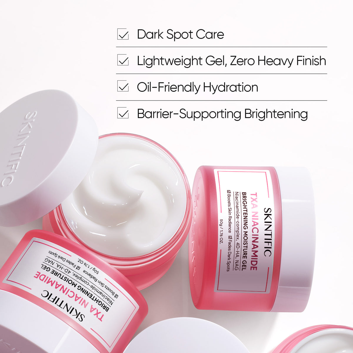 Gel Hydratant Éclat MSH à la Niacinamide