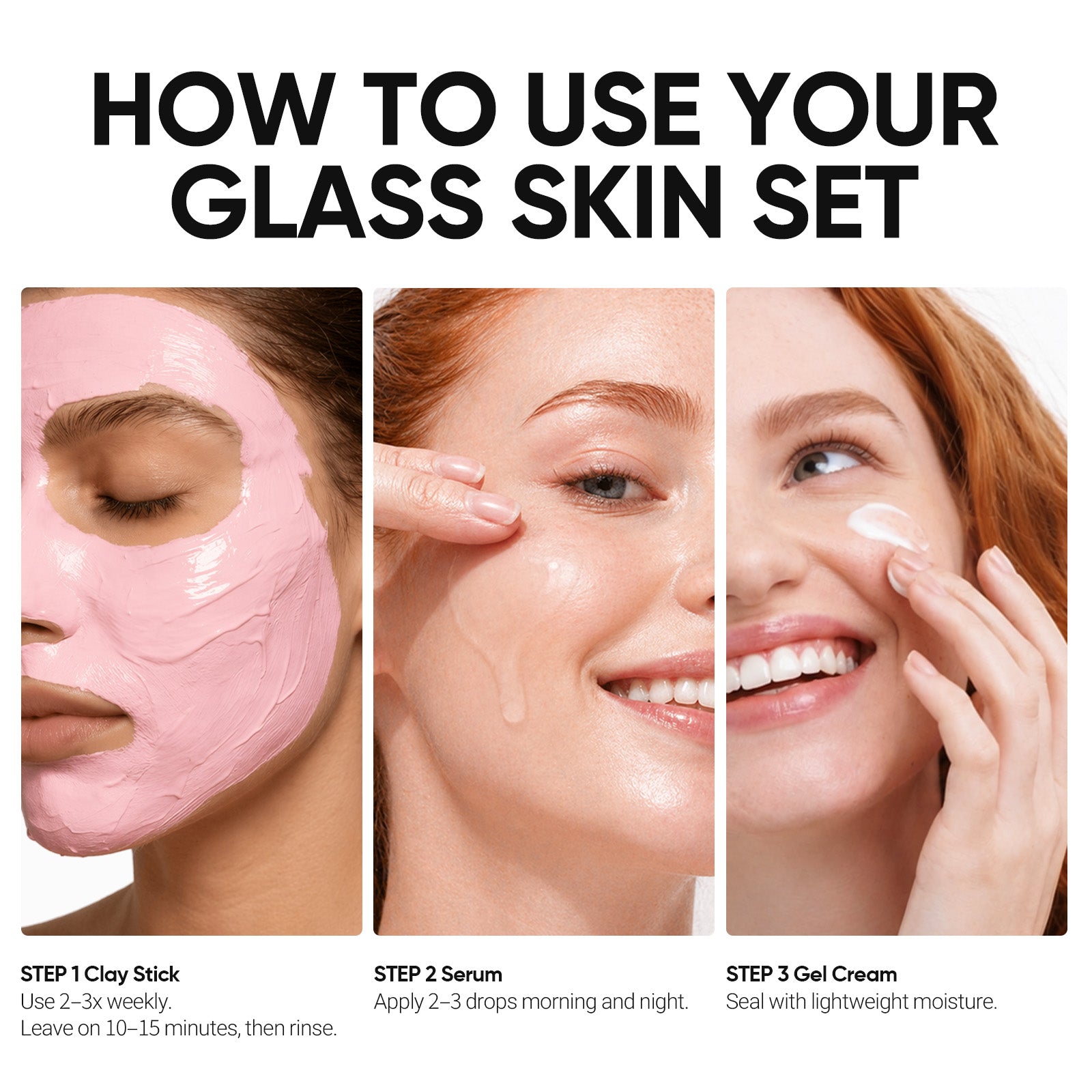 PDRN Bright & Smooth Glass Skin Set