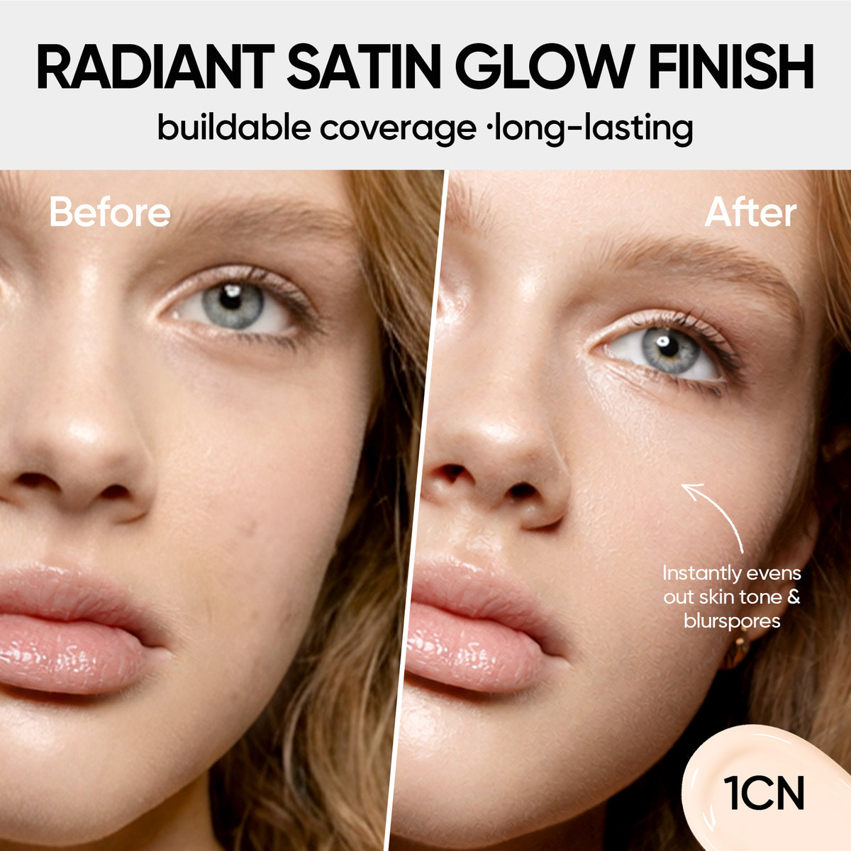 [APPROUVÉ PAR JEFFREE STAR] Fond de teint coussin Cover Glow