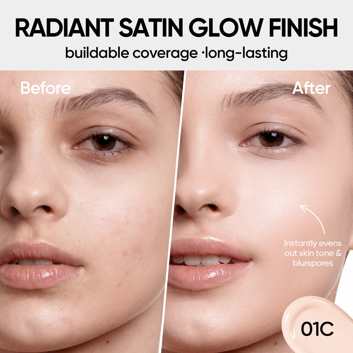[APPROUVÉ PAR JEFFREE STAR] Fond de teint coussin Cover Glow