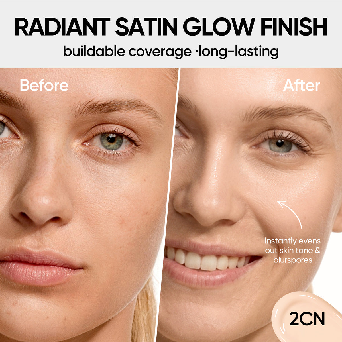 [APPROUVÉ PAR JEFFREE STAR] Fond de teint coussin Cover Glow