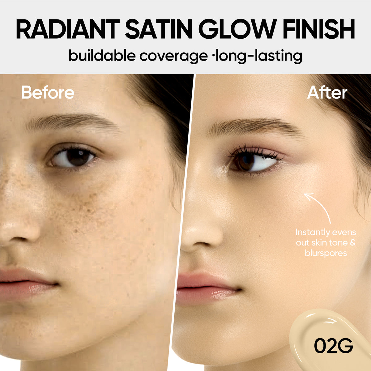 [APPROUVÉ PAR JEFFREE STAR] Fond de teint coussin Cover Glow