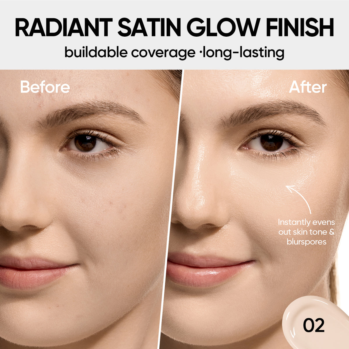 [APPROUVÉ PAR JEFFREE STAR] Fond de teint coussin Cover Glow