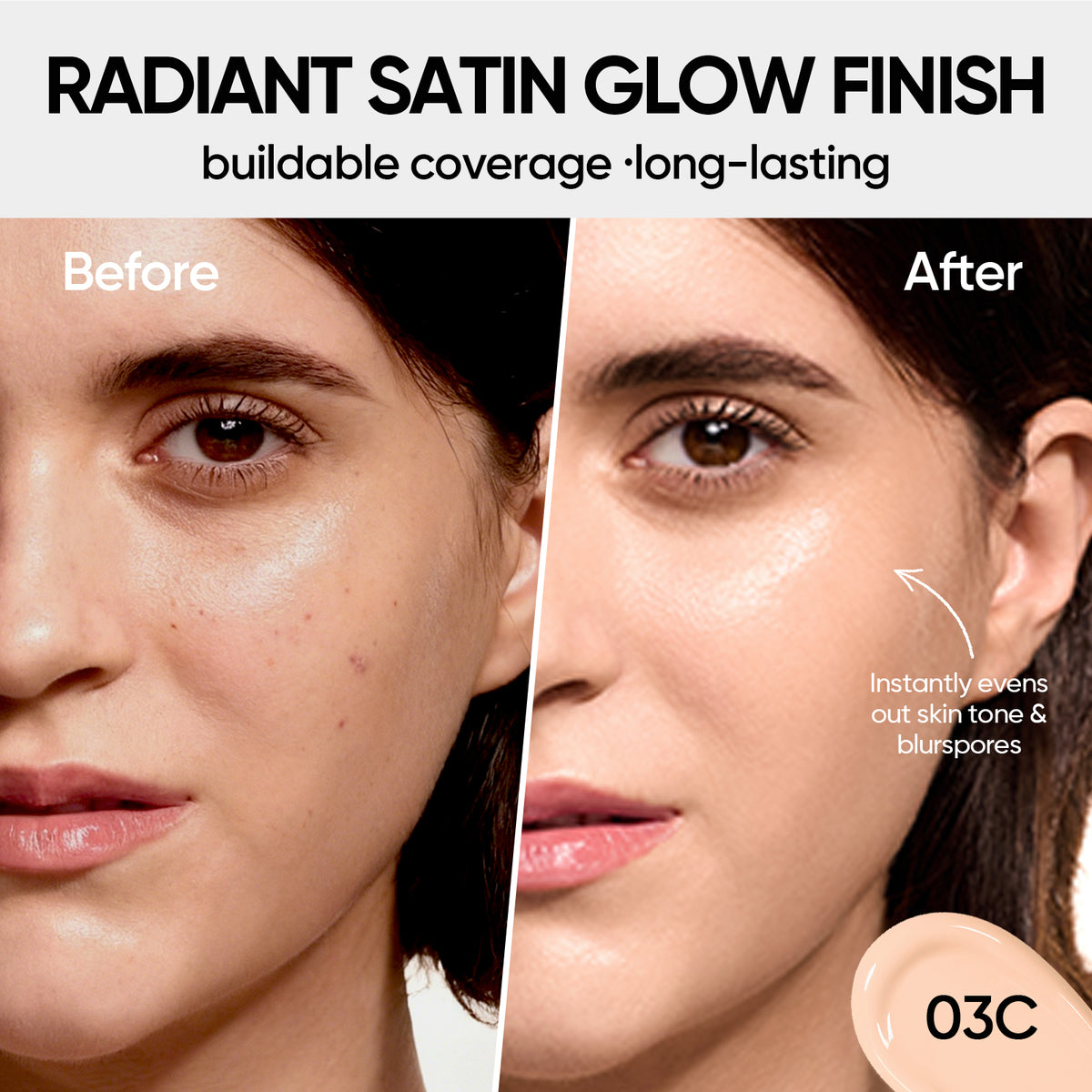 [APPROUVÉ PAR JEFFREE STAR] Fond de teint coussin Cover Glow