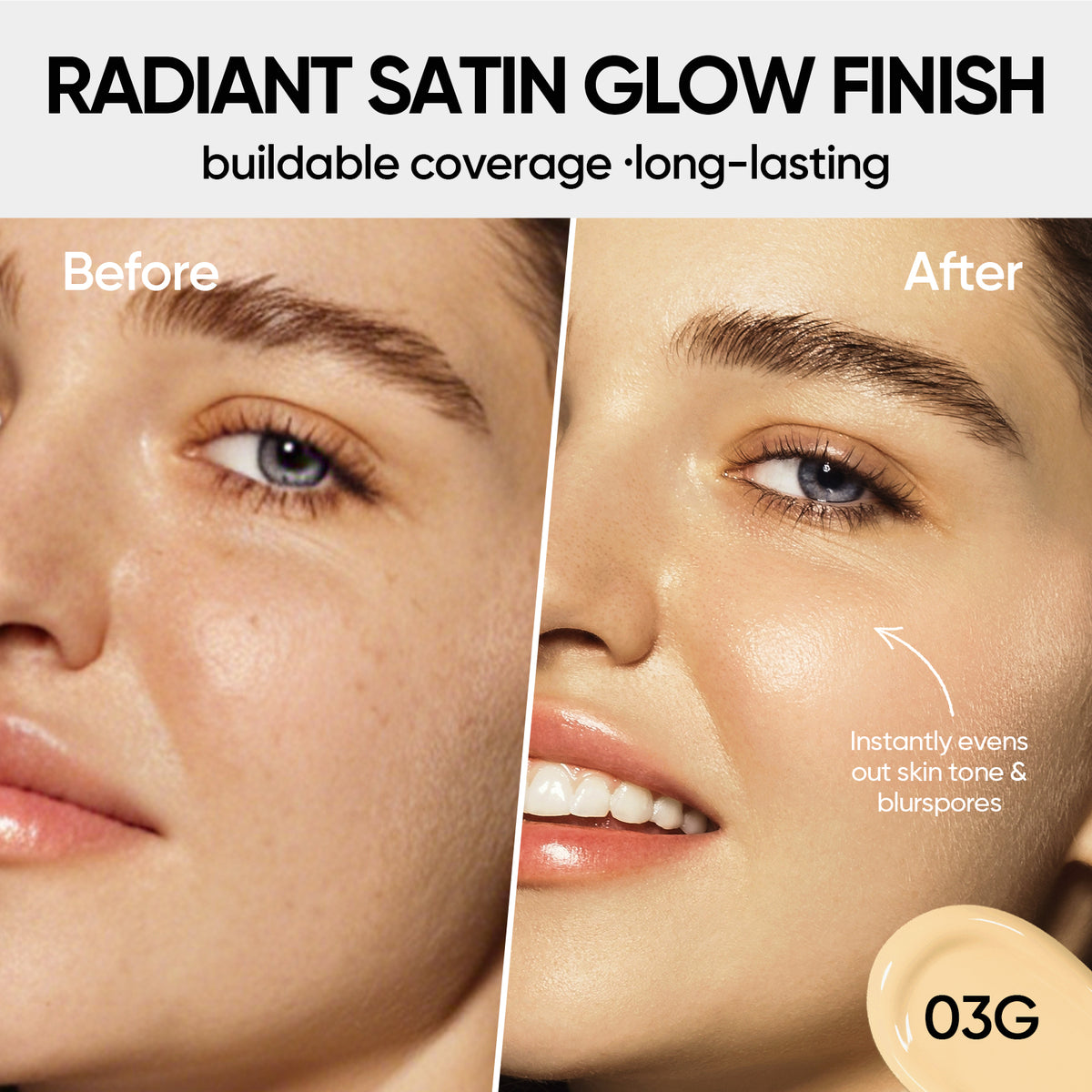 [APPROUVÉ PAR JEFFREE STAR] Fond de teint coussin Cover Glow