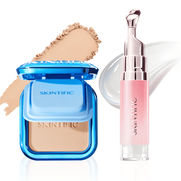 NikkieTutorials’ Pick | Powder Foundation & Peptide Lip Serum Makeup Set
