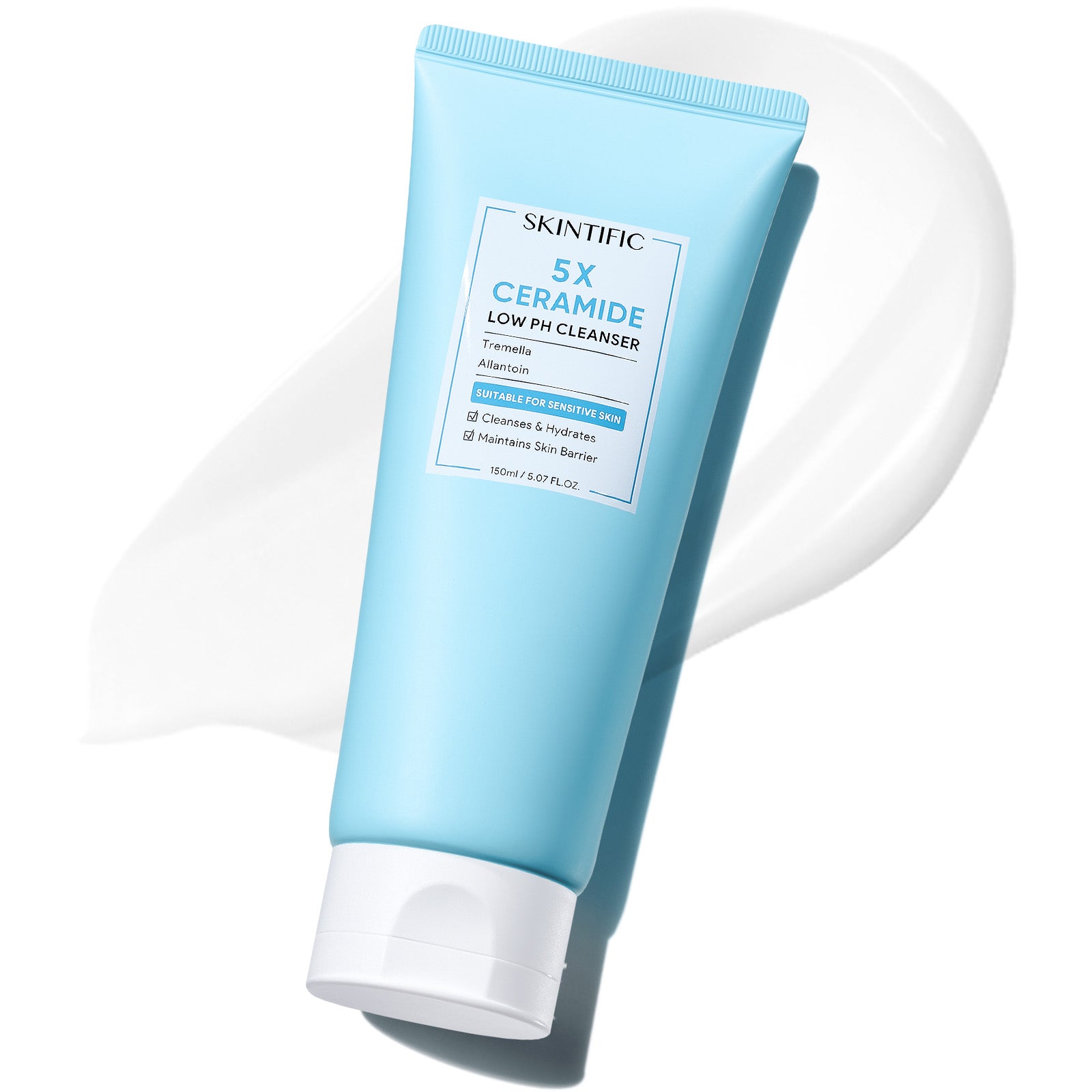 Nettoyant visage 5X aux céramides à pH faible