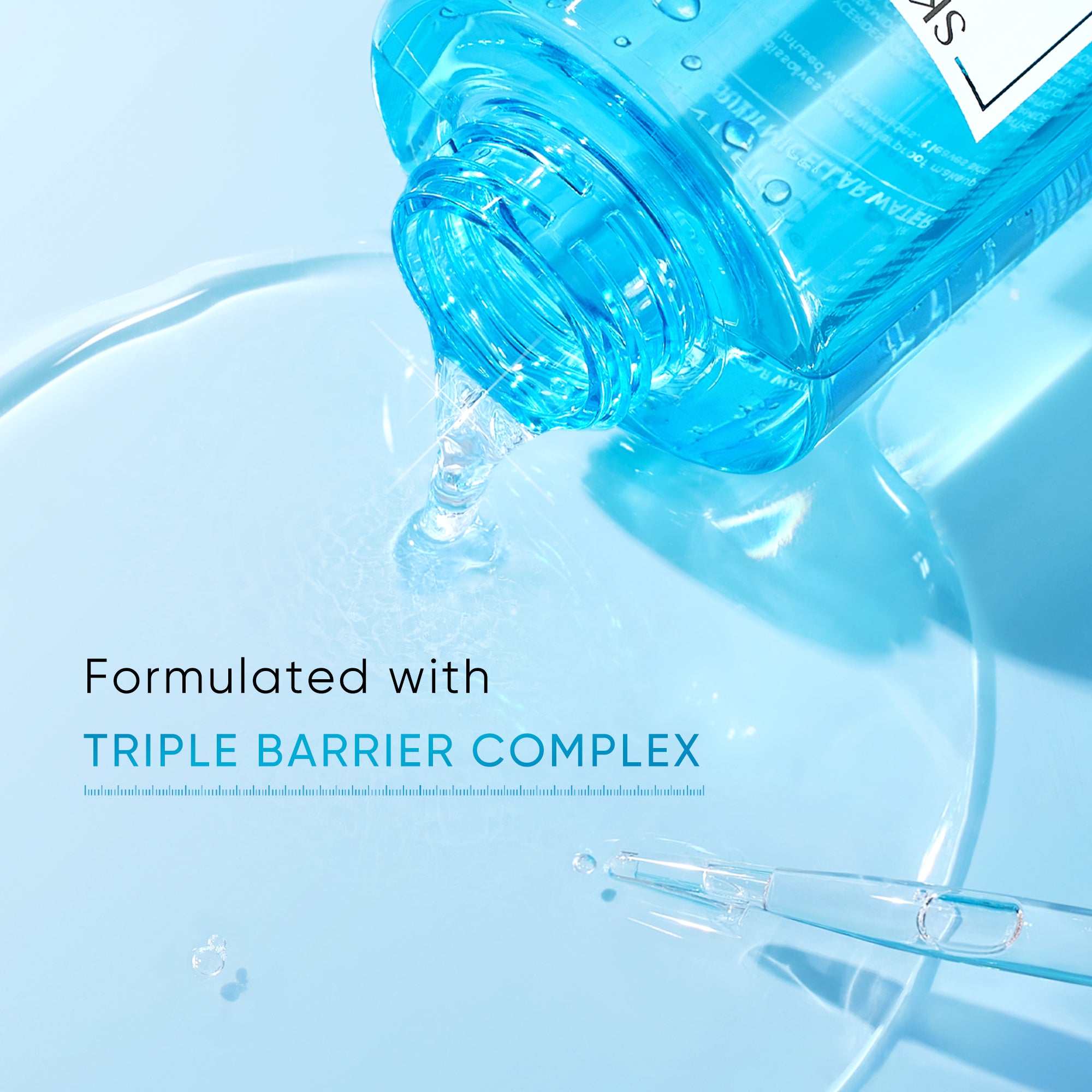 Eau Micellaire 5X Céramides Nettoyante Hydratante Douce