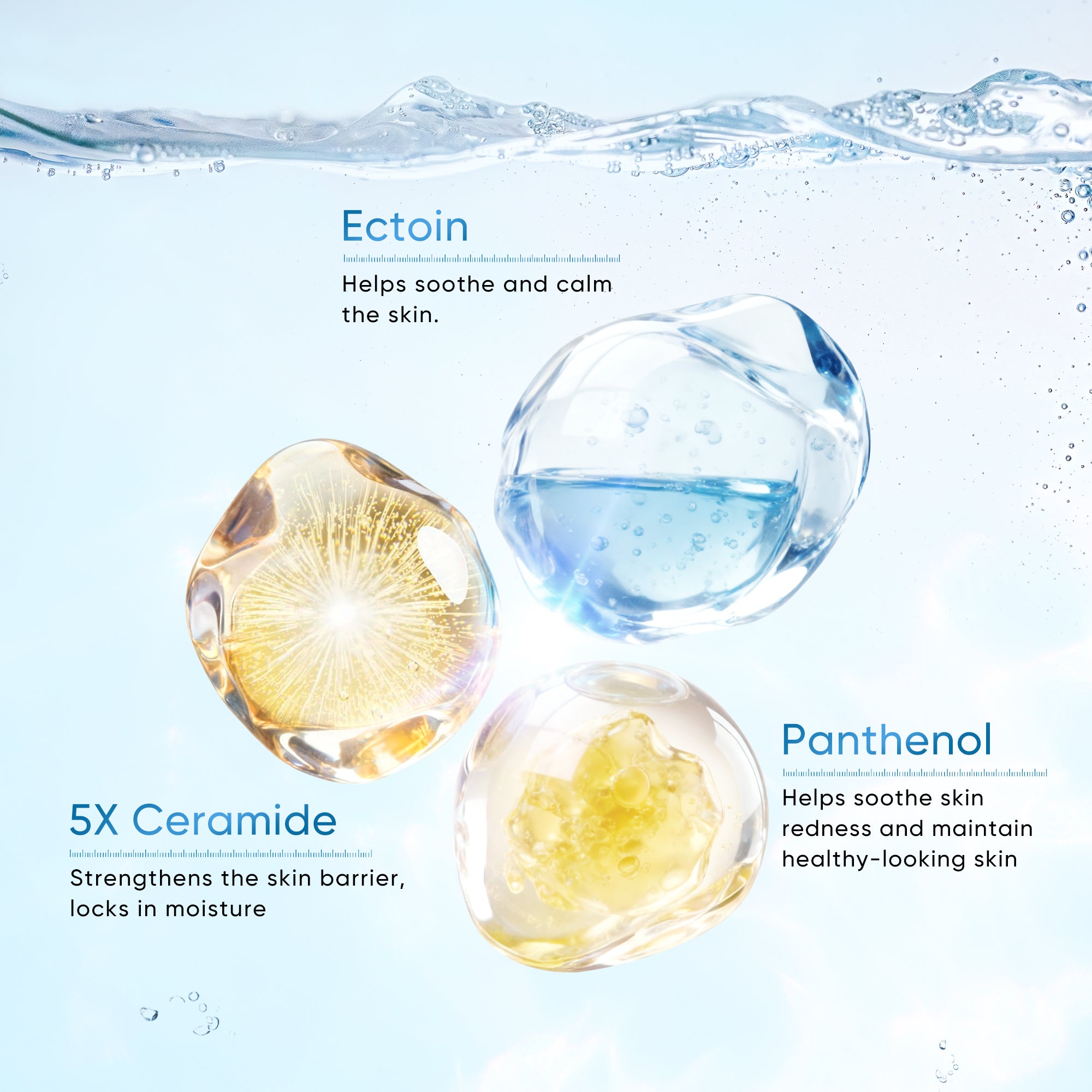 Eau Micellaire 5X Céramides Nettoyante Hydratante Douce