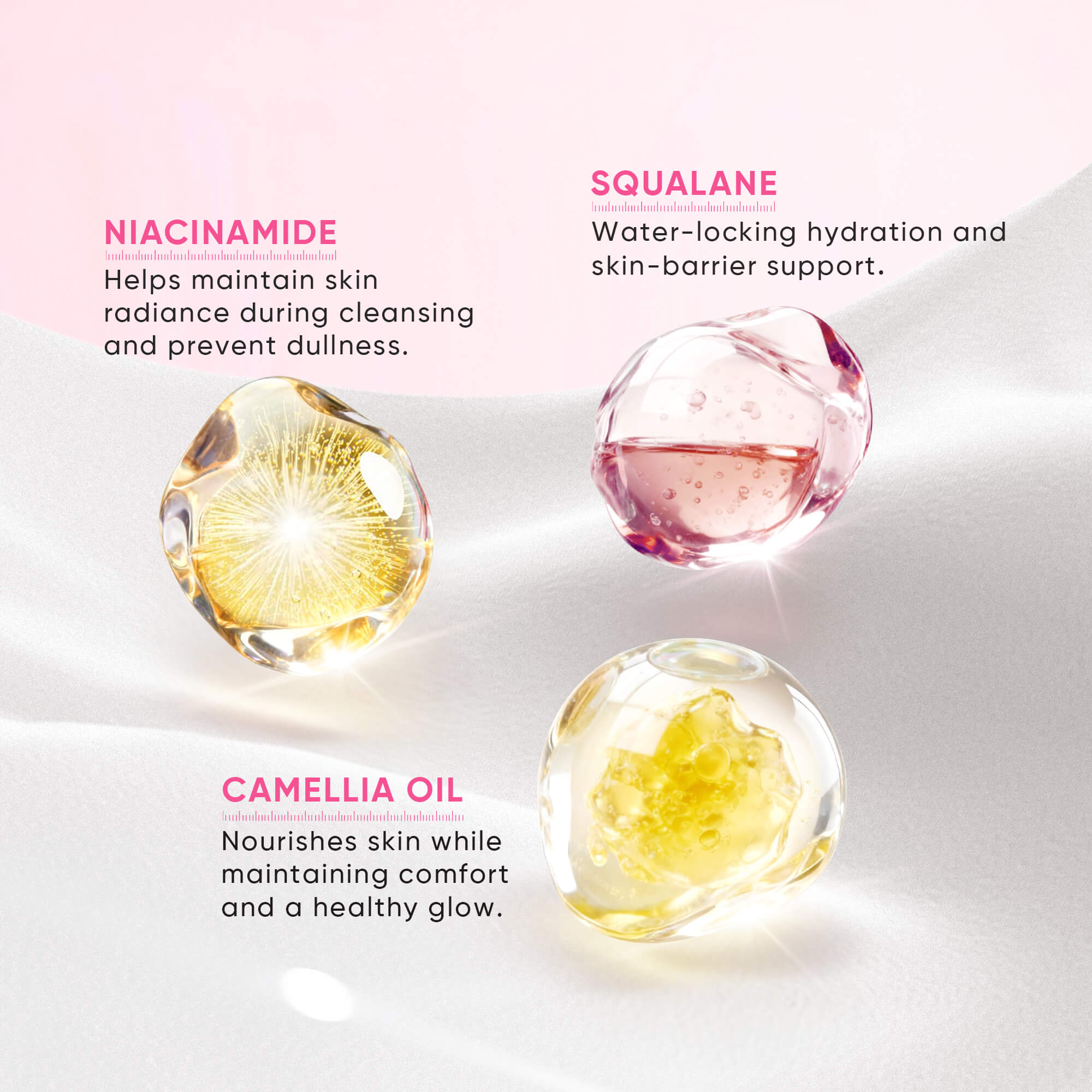 Lingettes nettoyantes éclaircissantes à la niacinamide