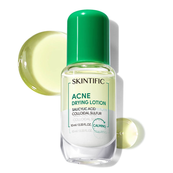 Lotion asséchante anti-acné traitement de nuit des imperfections