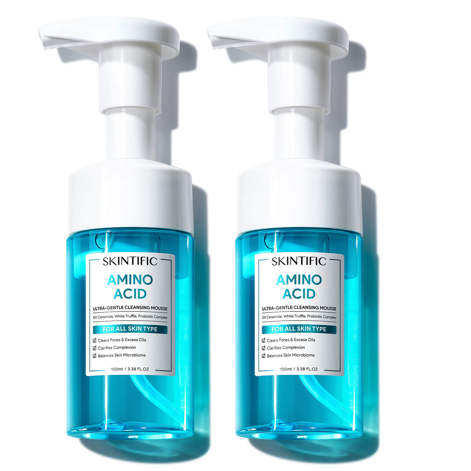 Mousse nettoyante visage ultra-douce aux acides aminés